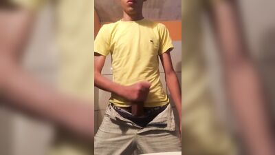 Young Cock Worshippers: Gay Porn Teen Boy Wanker Explosion!