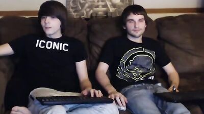 Gay Porn Videos: Two Friends Action Amateur Solo Fun!