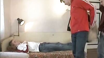 Str8 Blonds Group Sex Orgy