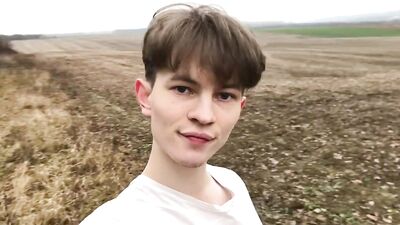 Outdoors Gay Boys Porn: Good Wank and Cum!