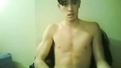 Latino Cutie Jacks Off with Online Buddy - Gay Porn Video!