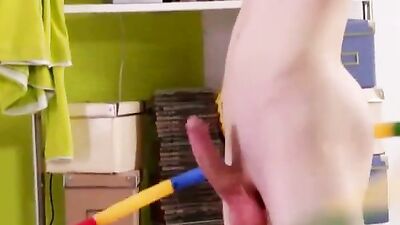 Hula Hoop Fetish Fun Boys Porn: Cum Shots Show!