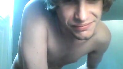 Gay Porn Blonde Twink Loves His Dildo Boys Web-Cam Play Ass