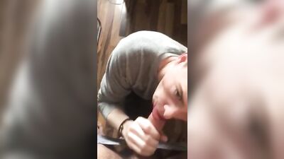 Suck him dry on the set of X-rated studs!