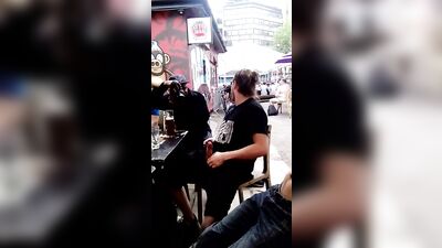 Dick-Flashing Amateurs in Public: A Gay Porn Experience