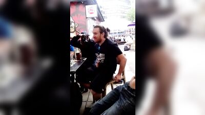 Dick-Flashing Amateurs in Public: A Gay Porn Experience