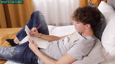 The Study Break-up: Best Friends Turn Lovers in Gay Porn Video