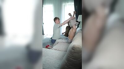 Gay Porn Webcam Party: Big Cocks Bisexual Handjob Trio Friends