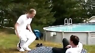 Poolside Lust - A Gay Porn Tube