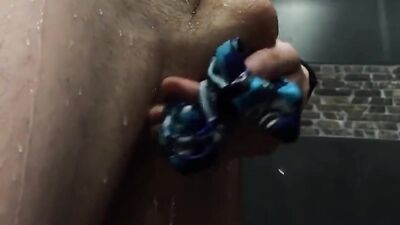 Erotic Shower: Solo Cum Shots Web-Cam