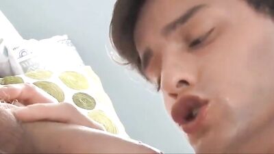 Two Skinny Twinks Cumming and Sucking - Big Cocks and Handjobs