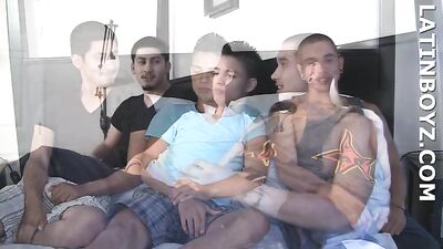 Gay Threesome Porn - Horny Twinks Jaded, Blaze And Rio Cum Shots Group Sex