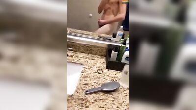 Self-pleasure shorties - twink cocks on web cam!