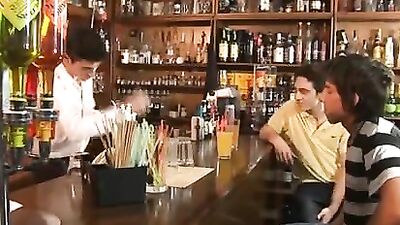 Gay Porn Trio Latino Love: Steamy Oral Sex and Group Action