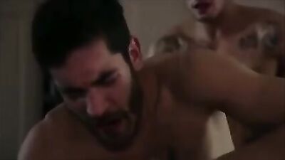 Gay Porn Fuckathon: Friends Stay In And Cum!