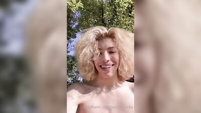 Hot OF Wanking Clip - Mens Room Fun