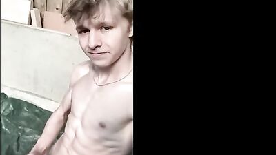 Young And Adorable Blonde Boy Takes Control In Gay Solo Porn Video!