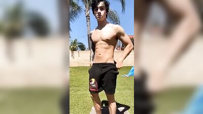 Outdoor Summer Exposure - Naked in the Sun