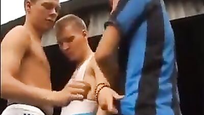 Stripped and Fucked: Cyclist Boy Hole Delight!