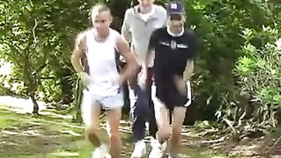 Gay Brit Lads Cumshots: Young Athletic Porn Stars