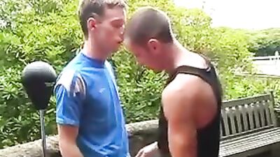 Gay Brit Lads Cumshots: Young Athletic Porn Stars