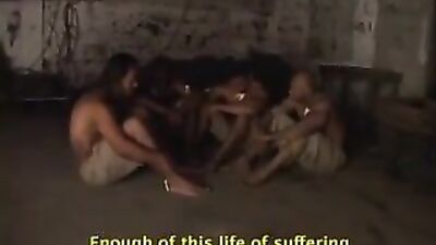 Gay Porn Latino Master: Drilling Black Slave Boys Hole!