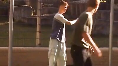 Twink Ball Play with Cum and Balls!