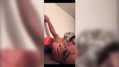 Black Boy Fingers Himself: Ultimate Solo Web-Cam Experience