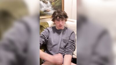 Solo Web-Cam Cumming Cam Love: Gay Porn Explosion!