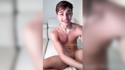 Gay Porn: Brendan Shooting Over Couch ===================================