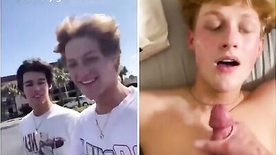 Tiktokers Cum-Covered Face: The Ultimate Amateur Blond Facial Porn