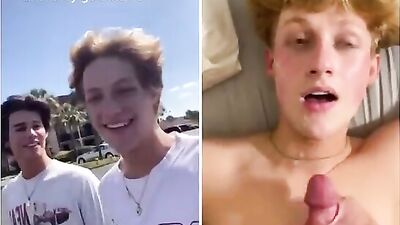 Tiktokers Cum-Covered Face: The Ultimate Amateur Blond Facial Porn