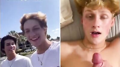 Tiktokers Cum-Covered Face: The Ultimate Amateur Blond Facial Porn