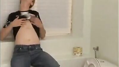 Blond Guys Masturbation Adventure: Cum Shots and Handjobs Galore!