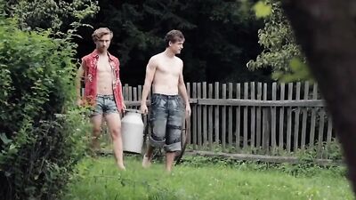 Giving him a milk-shake gay boys porn