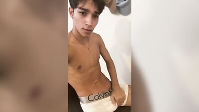 KaiXMattys Rubax Web-Cam Cumshots Part 38: Twink Amateur Handjob Porn Solo!