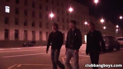 Barebacking Twinks: Three Boys Go Wild!