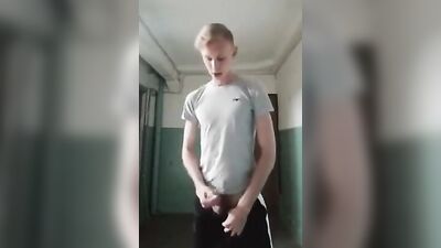 Cumming with Confidence: Cute Fit Blonde Guys Solo Porn Adventure