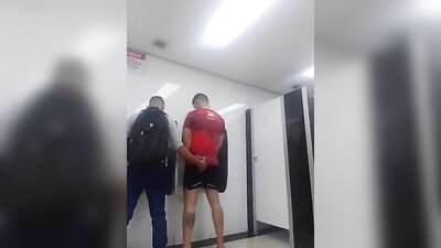 Tall Bottoms Secret Pleasures - Public Outside Spy Voyeur Restroom