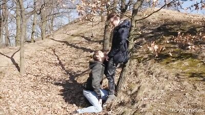 Jake Olsen and Friend: Bareback Oral Cum Shots