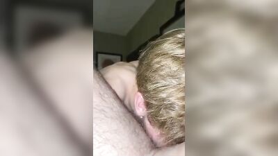 Slutty Twink Amateur Blowjob with Big Dick