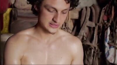 Teen Sucks Sweaty Ranchhand in the Fields - Gay Porn Video