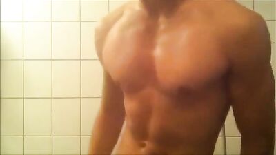 Muscle Gods: Steamy Showers with Hot Teen Muscles - Gay Porn Video