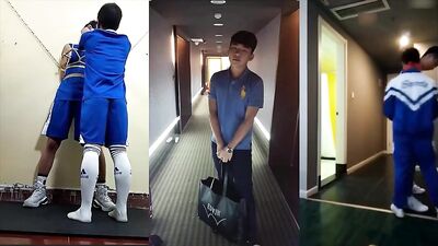 Experience an unusual Soccer training part 2: The warm-up - Asian Fetish Handjob Oral soccer sport nude twinks!