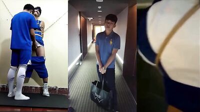 Experience an unusual Soccer training part 2: The warm-up - Asian Fetish Handjob Oral soccer sport nude twinks!