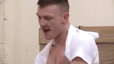 Bareback Rough Fucking: Butt Cum Creampie