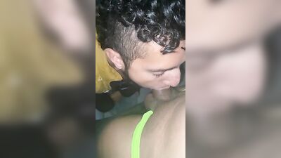 Black Nails Twink Deep Throats BJ-no cum 233