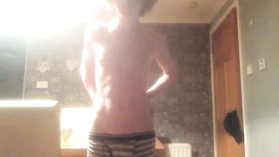 Gay Porn - Blond Solo Cam Wanking At Home