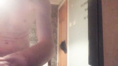 Gay Porn - Blond Solo Cam Wanking At Home