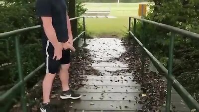 Anon Public Park Exposed! - Oral Public Outside Straight Boys Voyeur anon